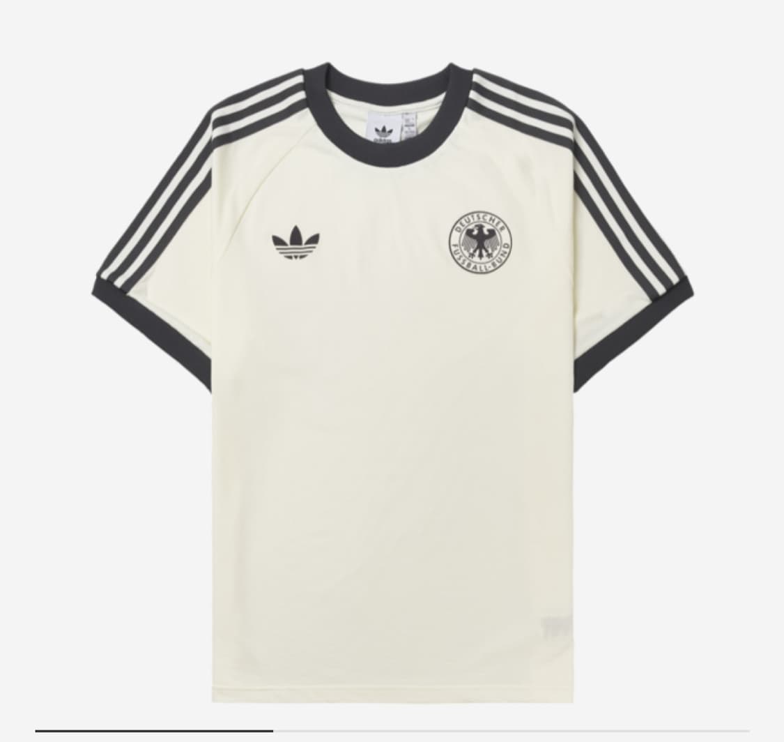 아디다스 독일 아디컬러 클래식 삼선 티셔츠 오프 화이트 - KR 사이즈 상품이미지4
