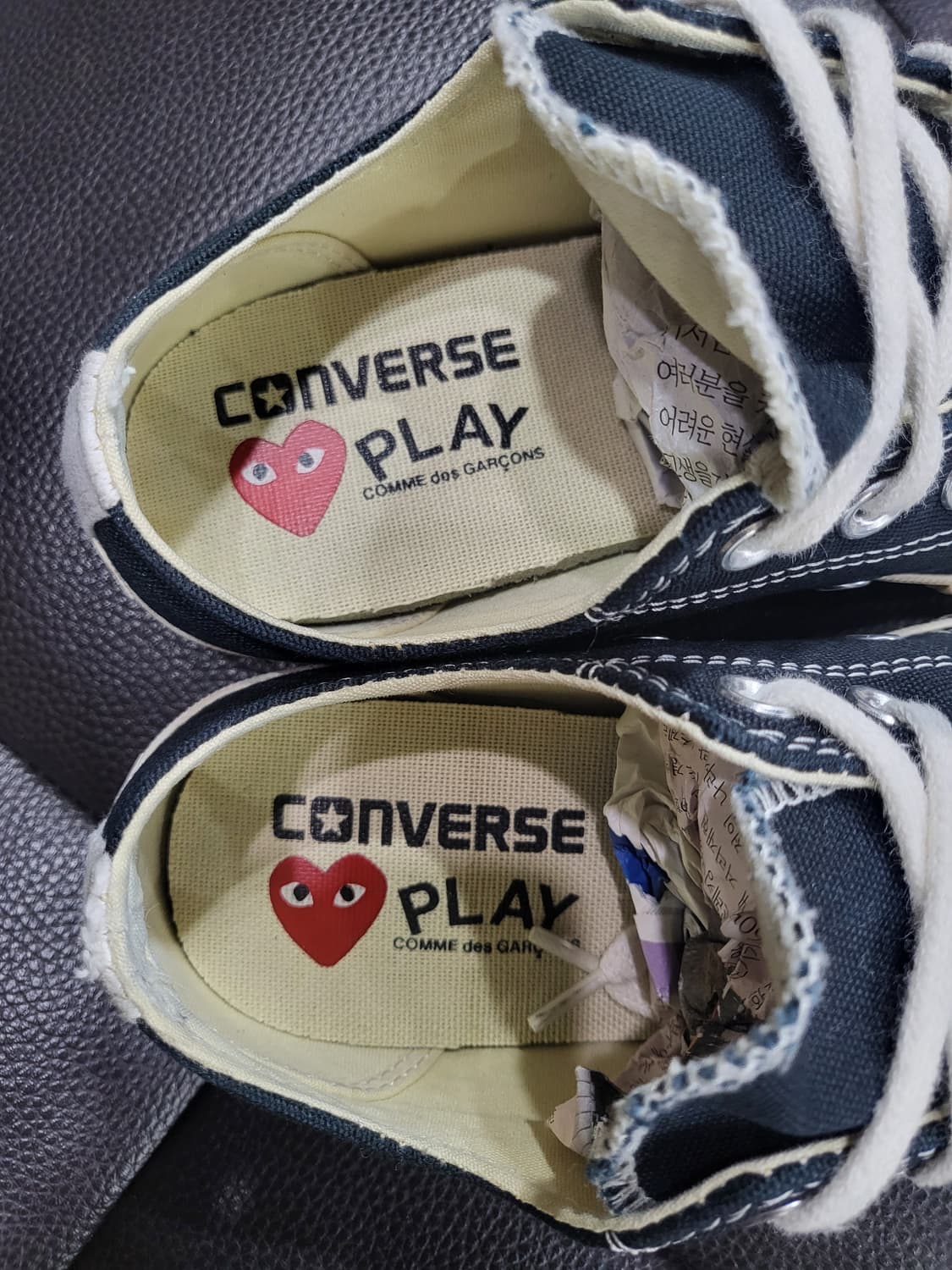 컨버스X꼼데가르송 플레이 척 70(남녀공용) 상품이미지5