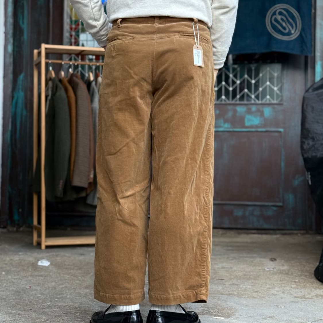 Junred 투턱 코듀로이 베이커 팬츠 M 상품이미지9