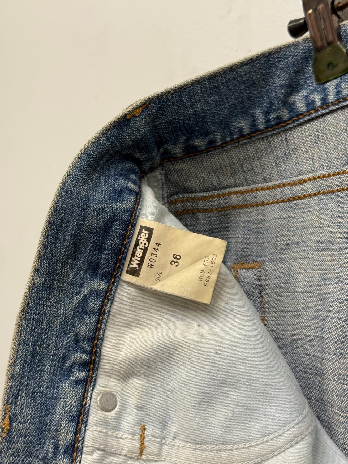 WRANGLER 랭글러 데님 팬츠 (36inch) 상품이미지8