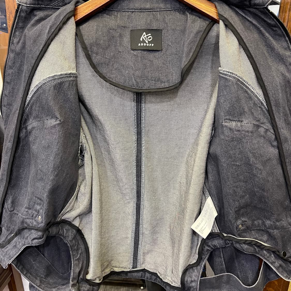애드오프 데님 자켓 상품이미지6