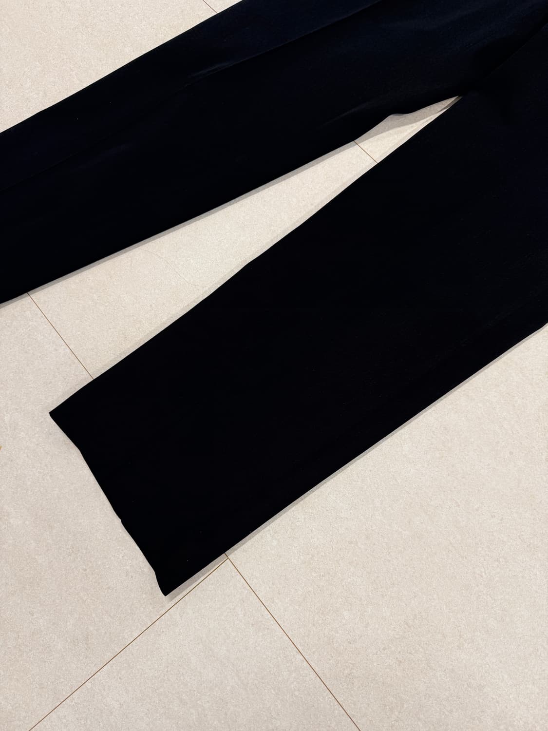 오라리 25aw 울 맥스 개버딘 슬랙스 블랙 4사이즈 상품이미지5