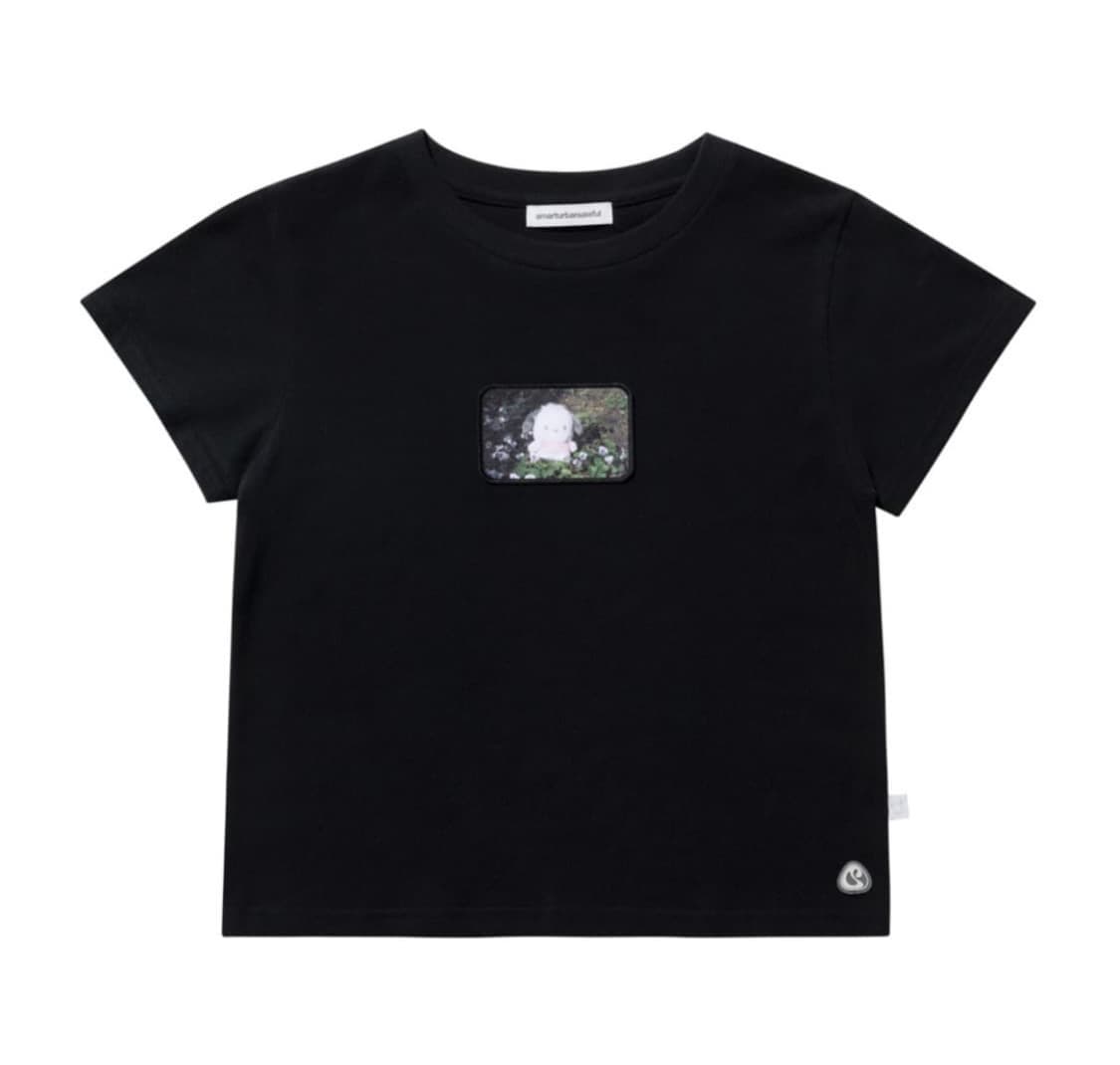 코이세이오 스마트어반유즈풀 산리오 포차코 프레임 반팔 티셔츠 상품이미지3