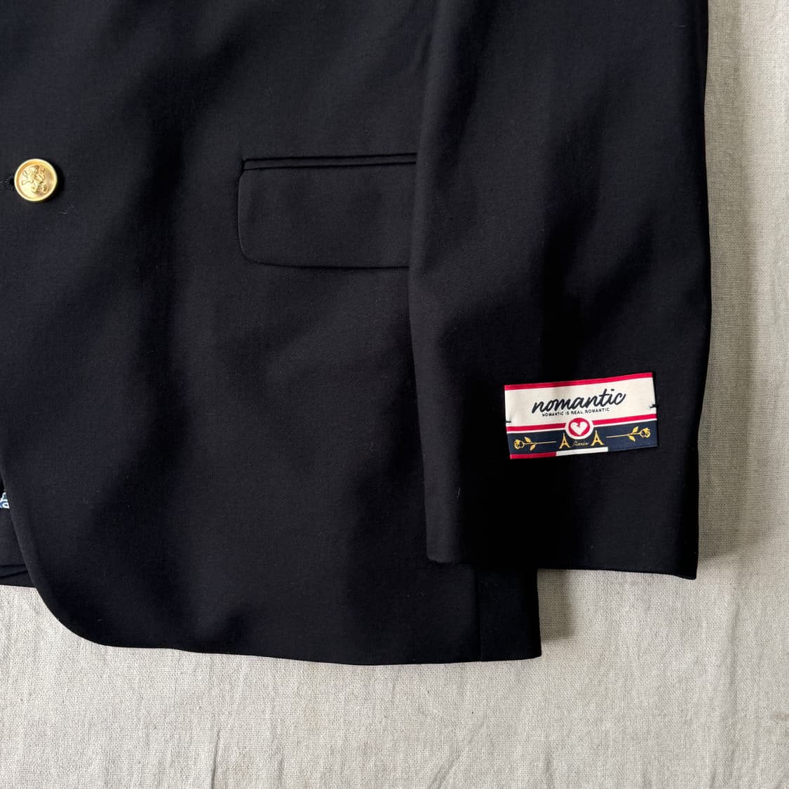 비욘드 클로젯 금장 페이즐리 블레이저 자켓 M 상품이미지4