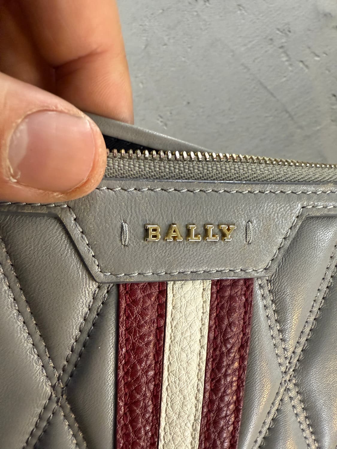 BALLY 정품 다스키로고 클러치백 상품이미지3