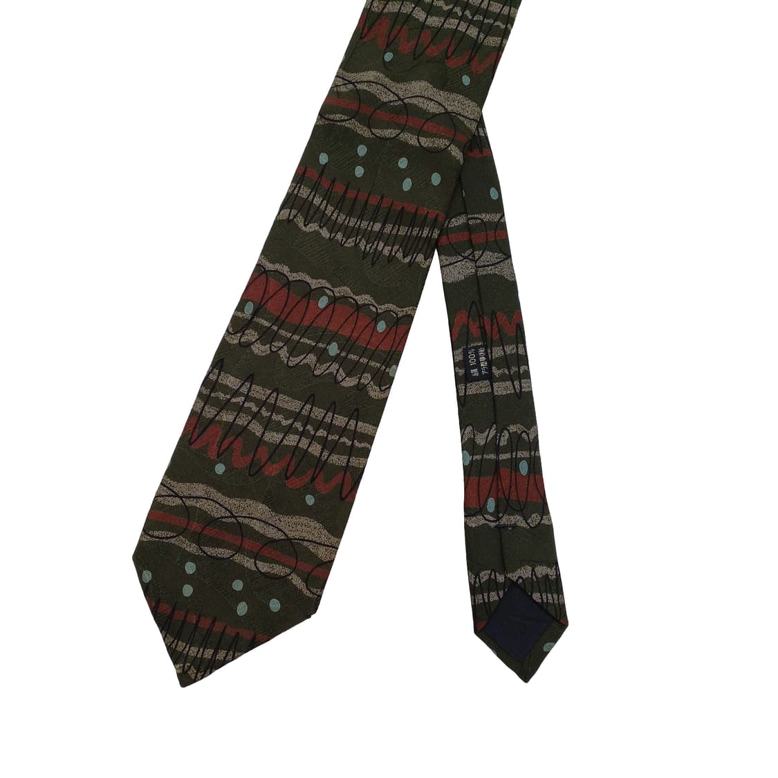 요시에 이나바 실크 넥타이 [RBFC7488_0219-13] 상품이미지1