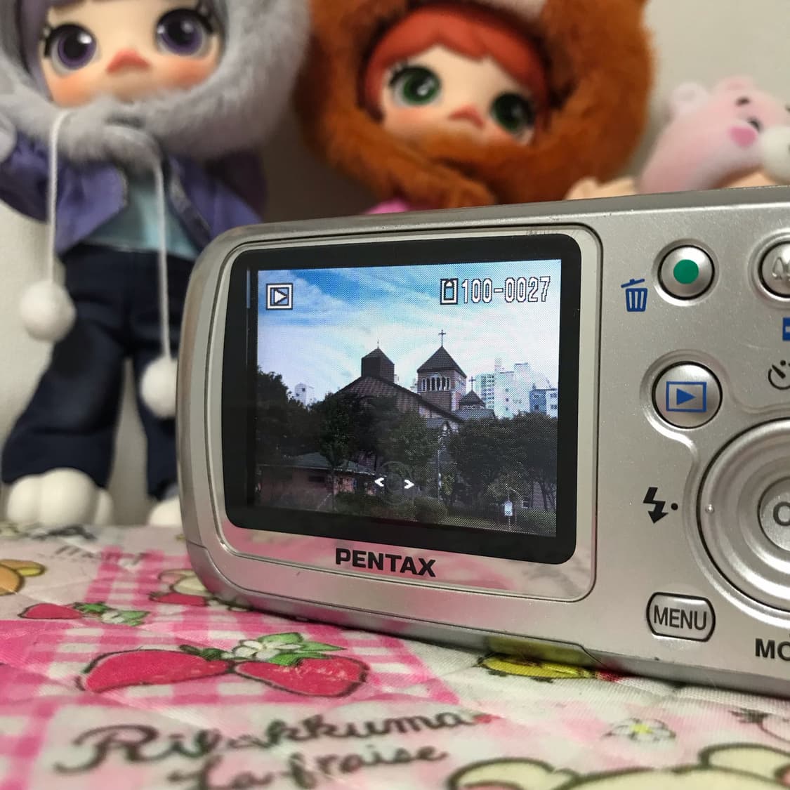 소프트포커스) 펜탁스 옵티오 WPI 실버 상품이미지9