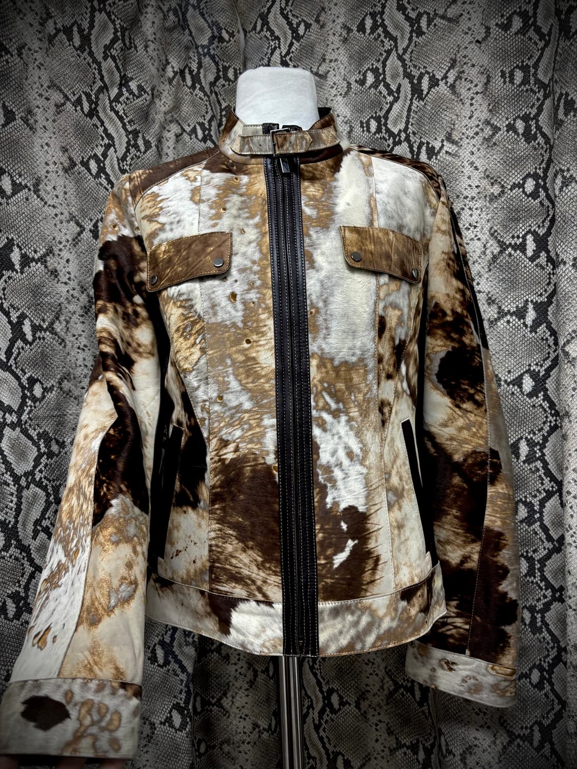 [00’s RARE]Brown Calf Hair Trimming Shee 상품이미지7