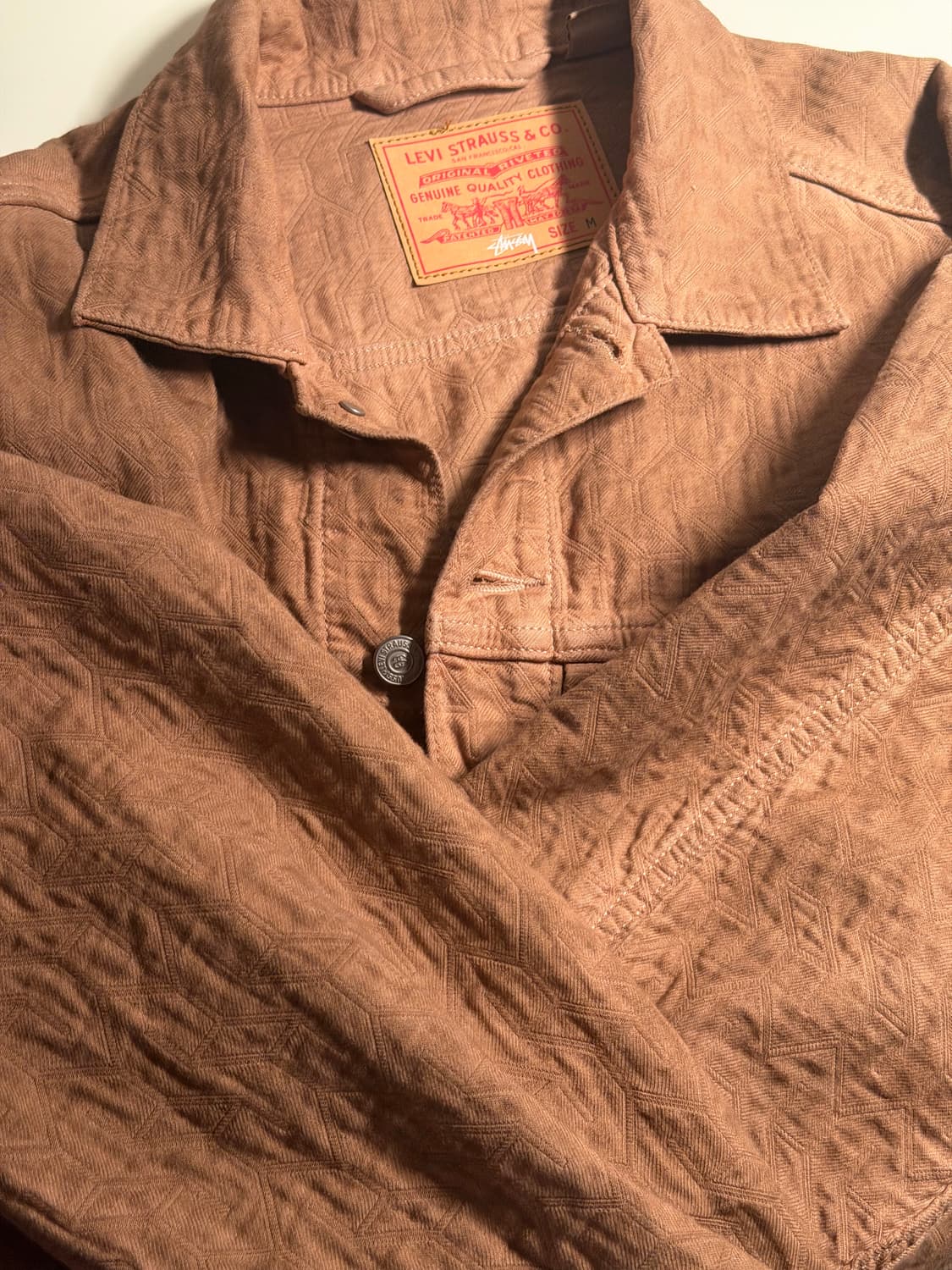 리바이스 x 스투시 자카드 자켓 M 상품이미지2