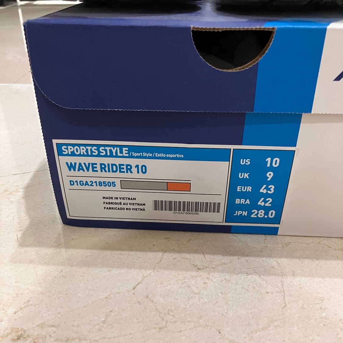 미즈노 웨이브라이더10 D1GA218505 상품이미지7