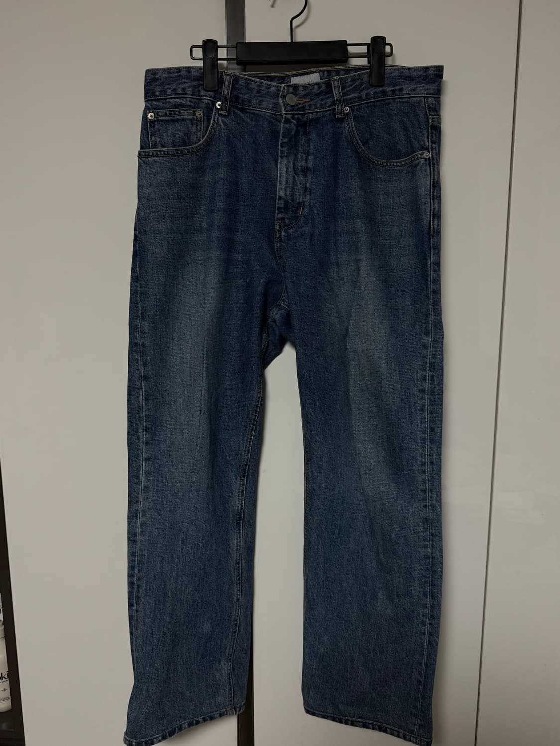 YOUTH 유스 스트레이트 데님 미디엄 블루 L사이즈 상품이미지3