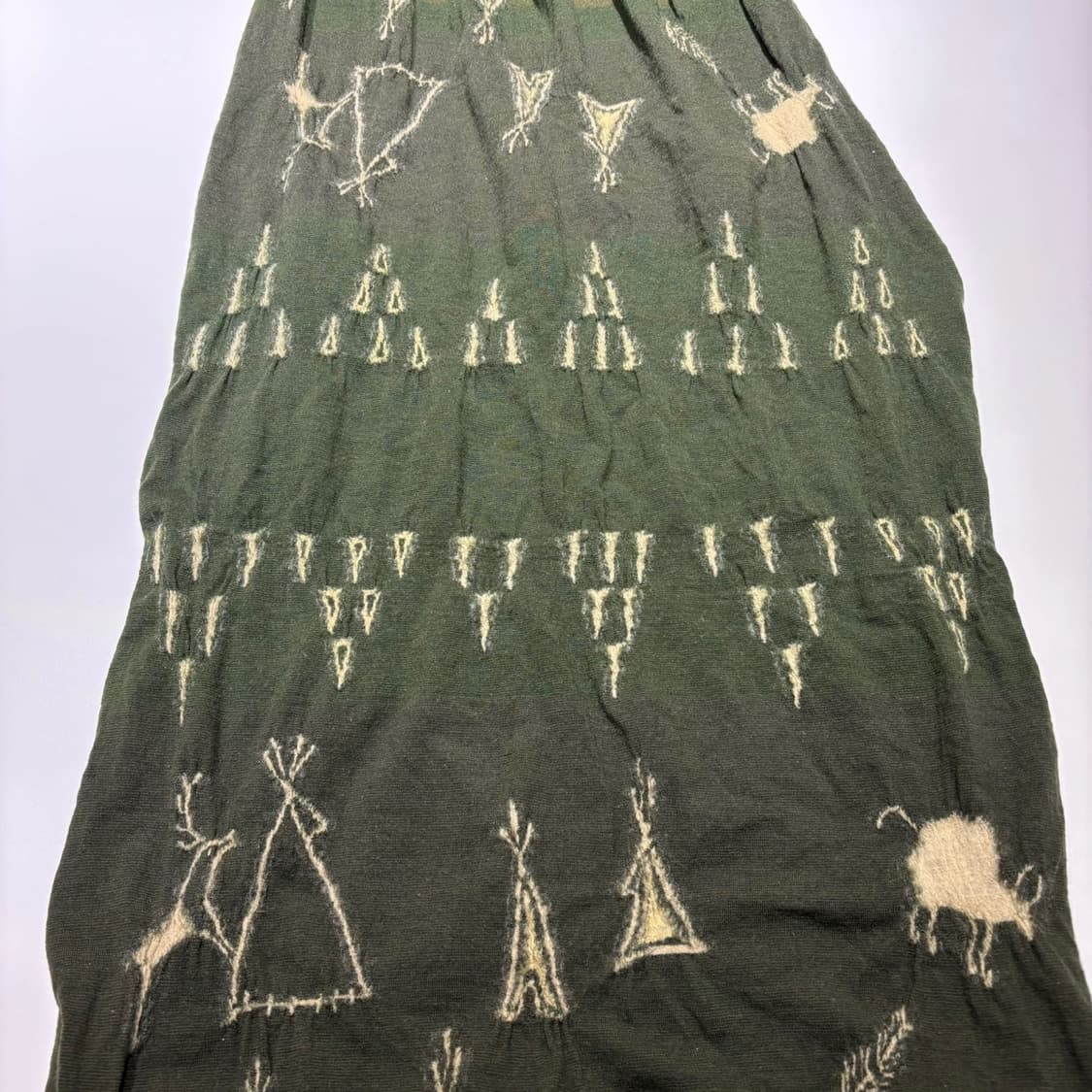 캐피탈 kapital 축융 울 산양 머플러 상품이미지3