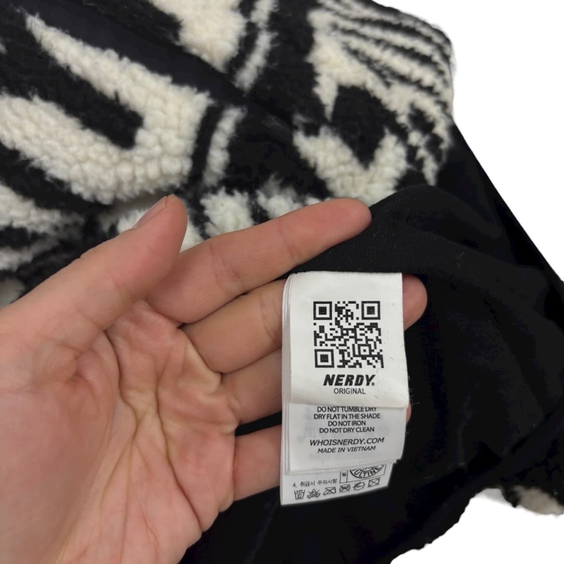 널디 양털 후리스집업 상품이미지6