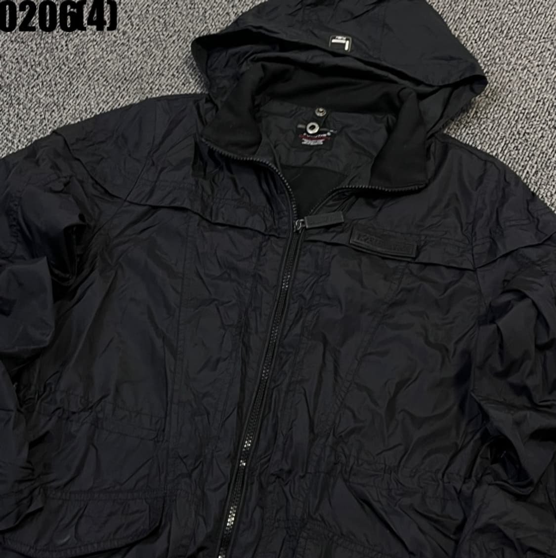 [M] FUBU 후부 블랙 후드 야상 자켓 0206(4) 상품이미지2