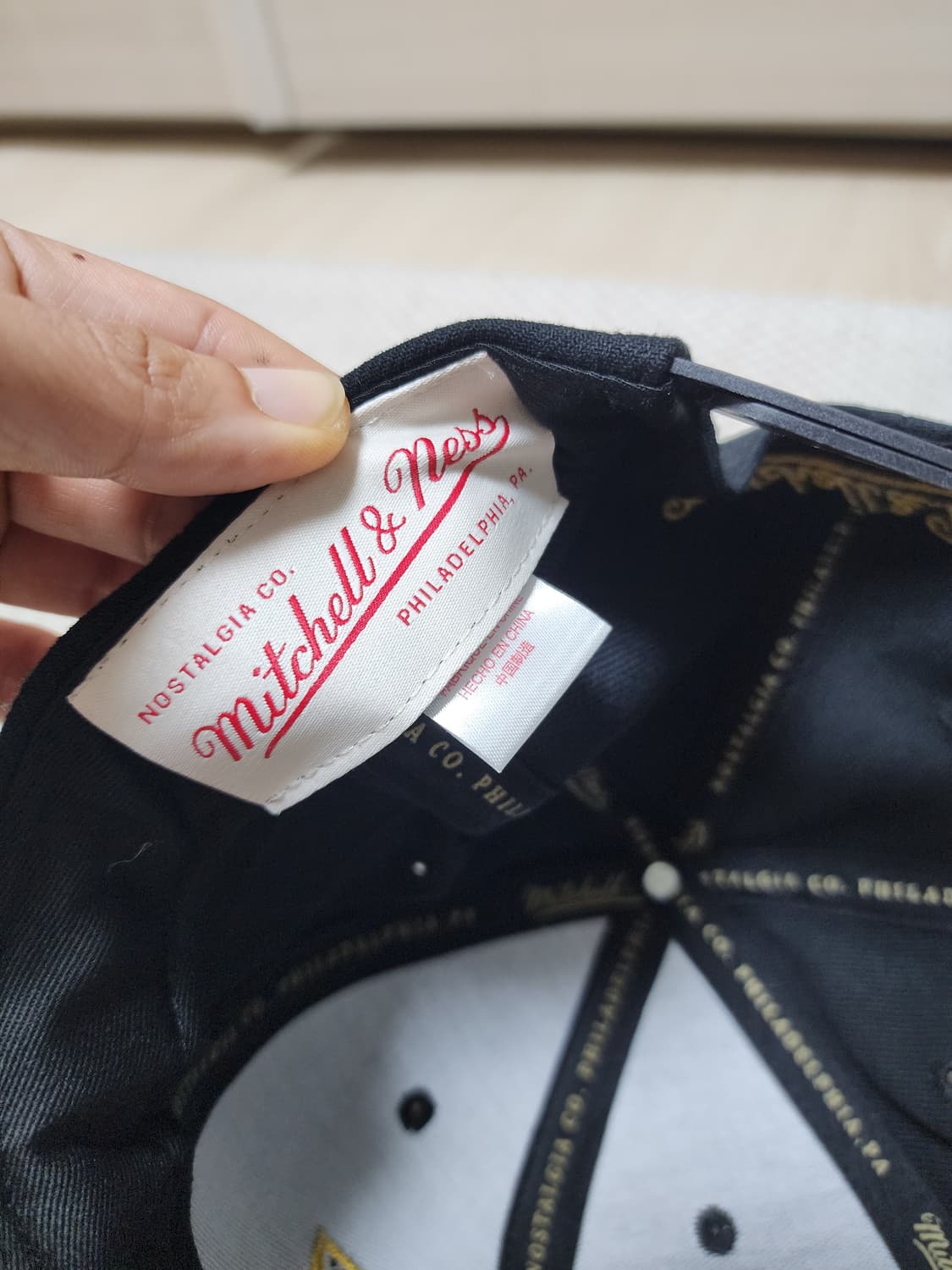  미첼앤네스 로스앤젤레스 레이커스 코비 브라이언트 챔피언 824 스냅백 상품이미지7