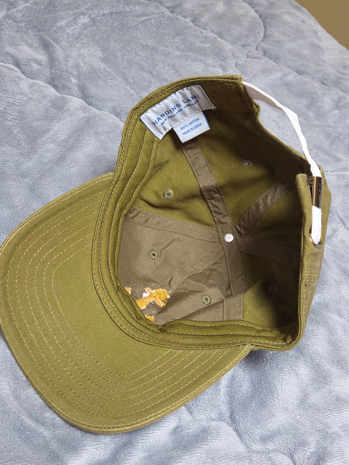 [F] 하딩레인 볼캡 카키 상품이미지3