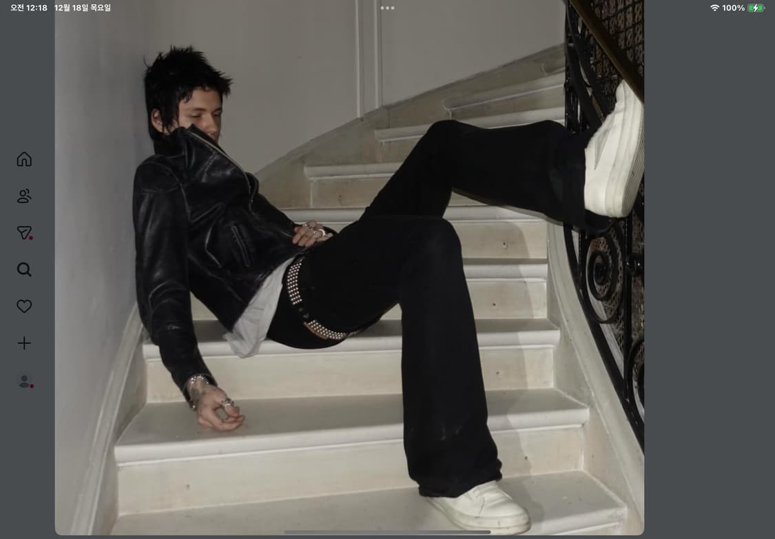 릭오웬스 빈티지 로우 스니커즈 초크 화이트 [43] 상품이미지1