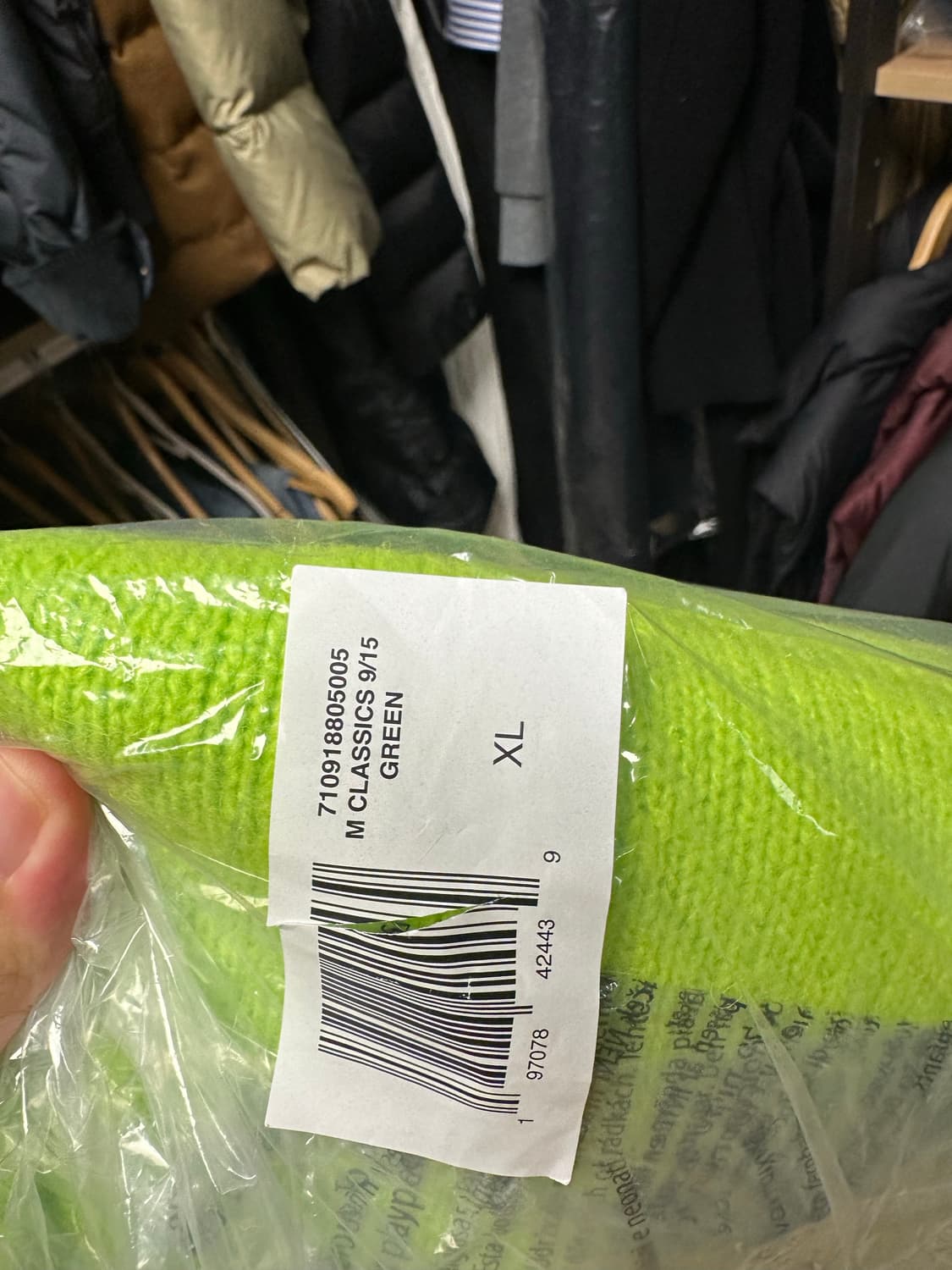 폴로 랄프로렌 퍼지 울 알파카 니트 그린  XL 상품이미지2