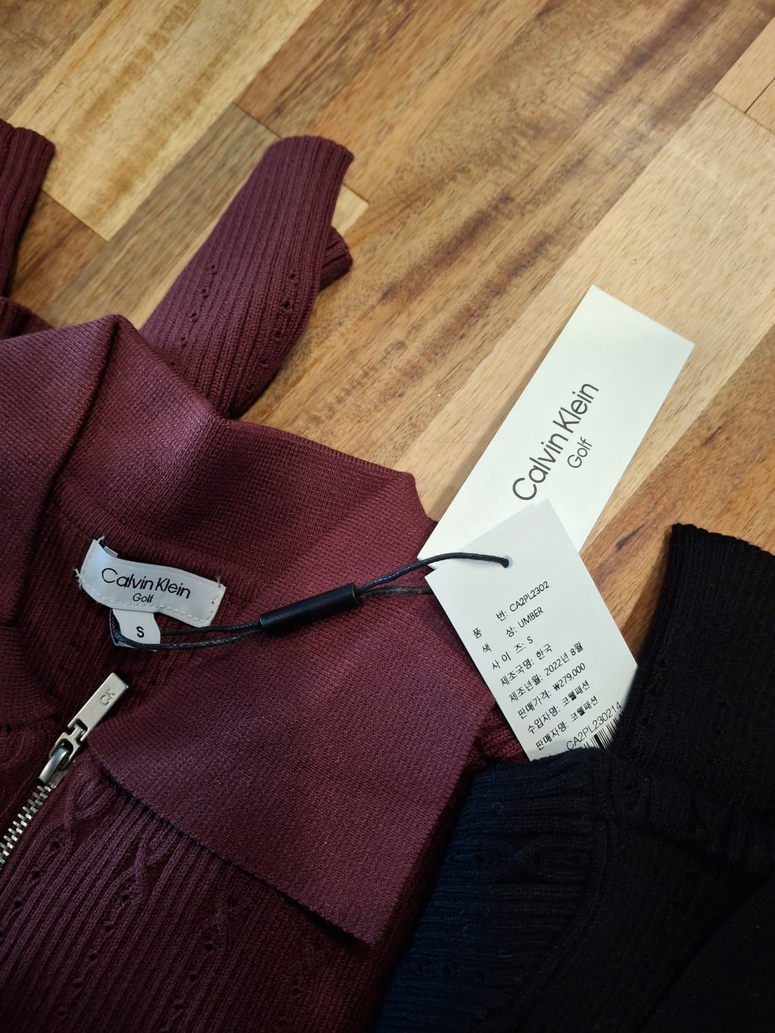 (마지막특가) 캘빈클라인 골프 니트 s 새상품 상품이미지7