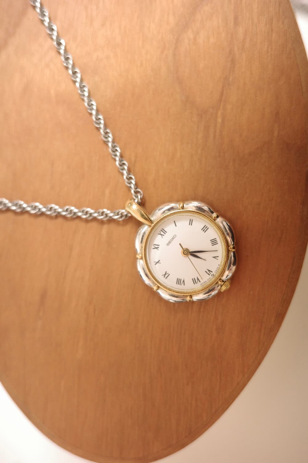 SEIKO-96s flower-shaped pocket watch 상품이미지4