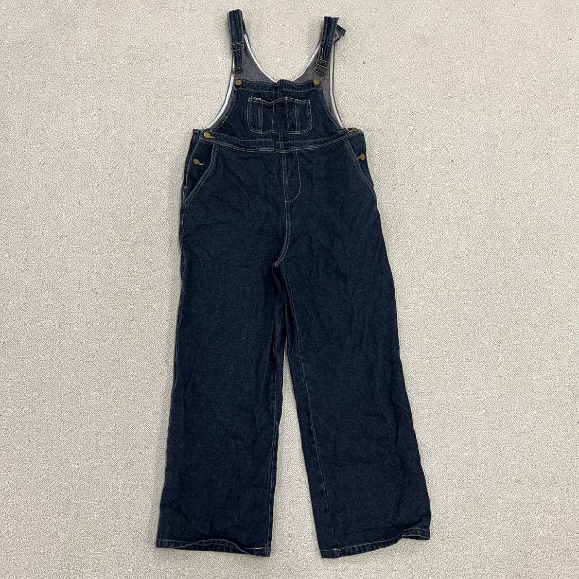 [실측확인] 데님 오버롤 여성 멜빵바지 청바지 0120M1 상품이미지1