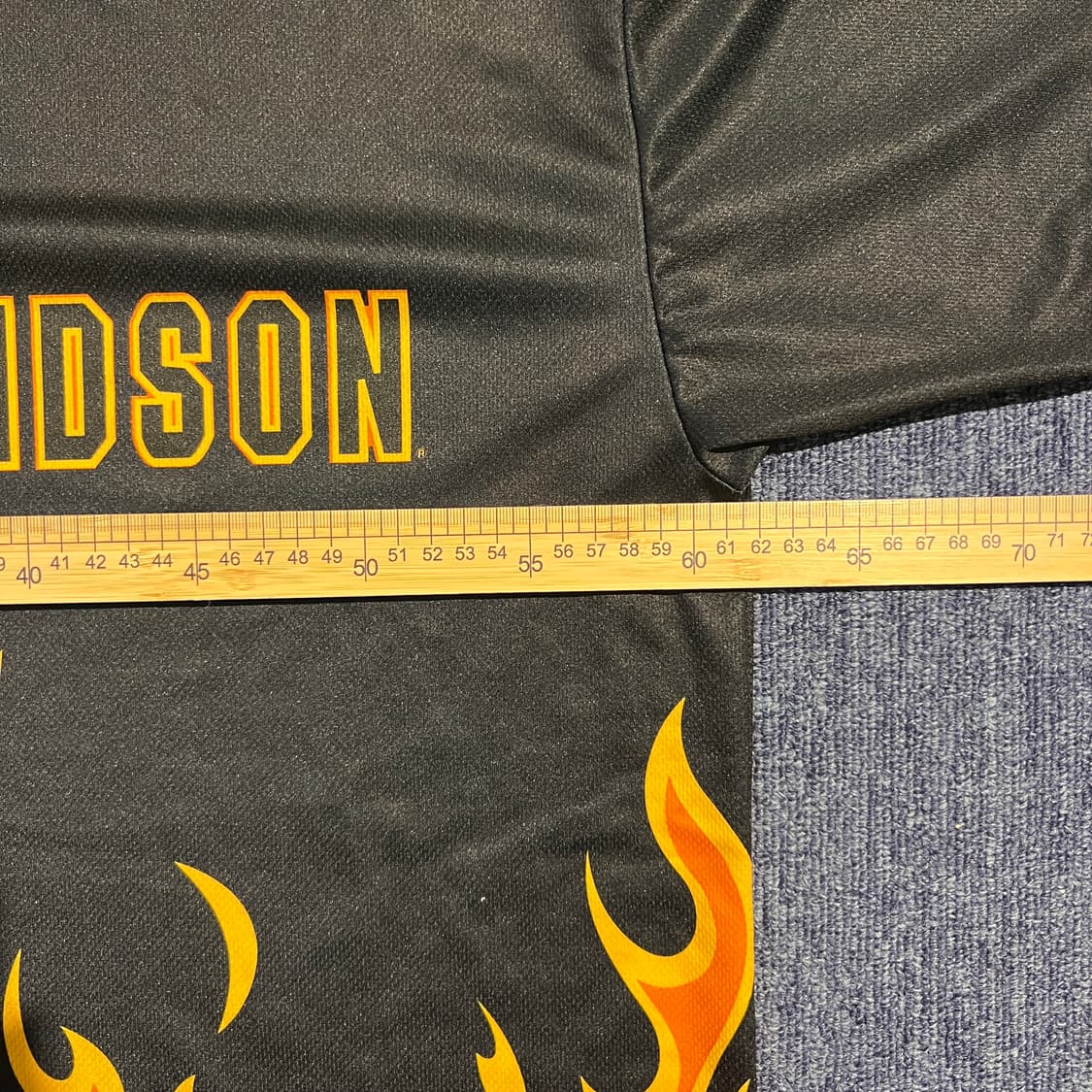 빈티지 00s HARLEY DAVIDSON 플레임 AOP 티셔츠 상품이미지8