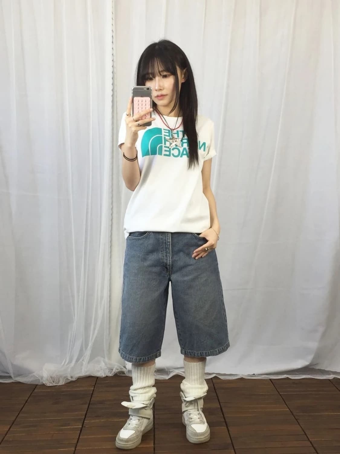 The North Face Mint Logo Tee 상품이미지2