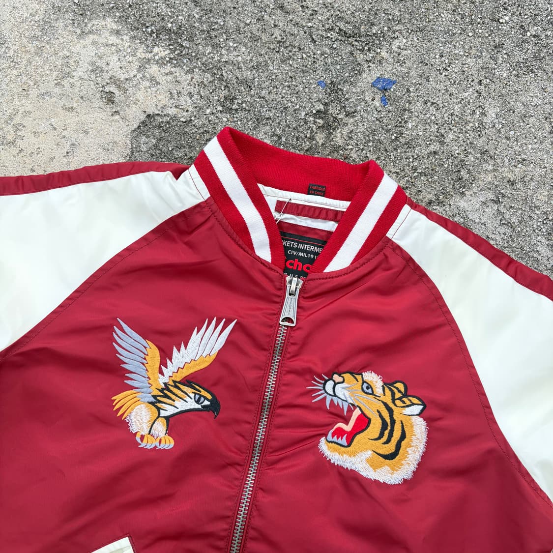 쇼트 Schott 오리지널 빈티지 스카쟌 L 상품이미지4