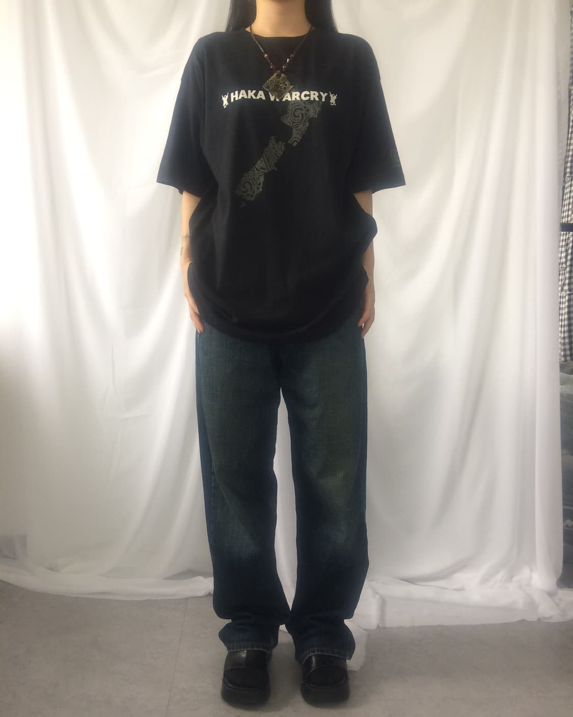 Haka printing t shirt 상품이미지6