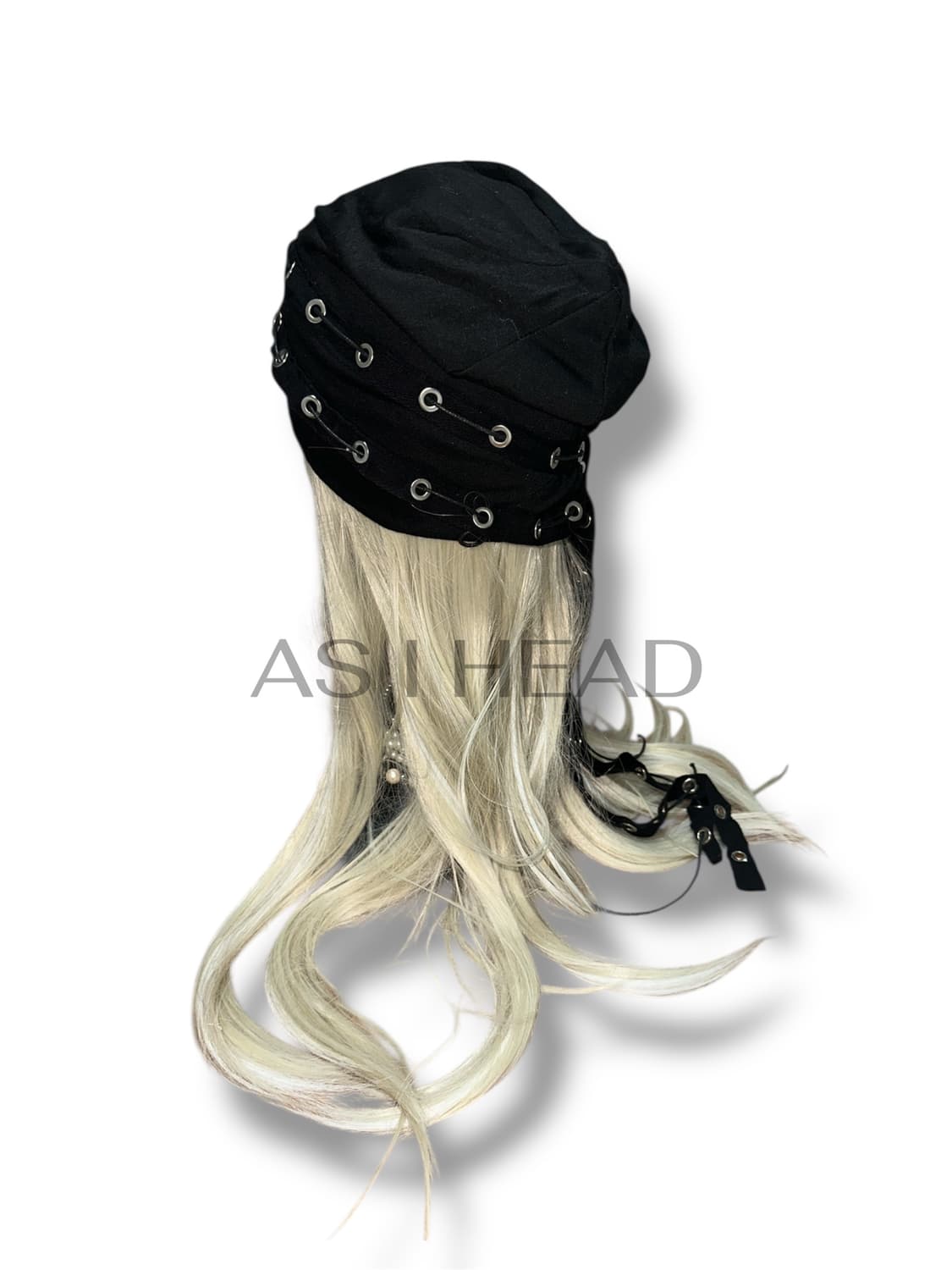 미니 아일렛 롱 레이스 핸드메이드 비니 상품이미지3