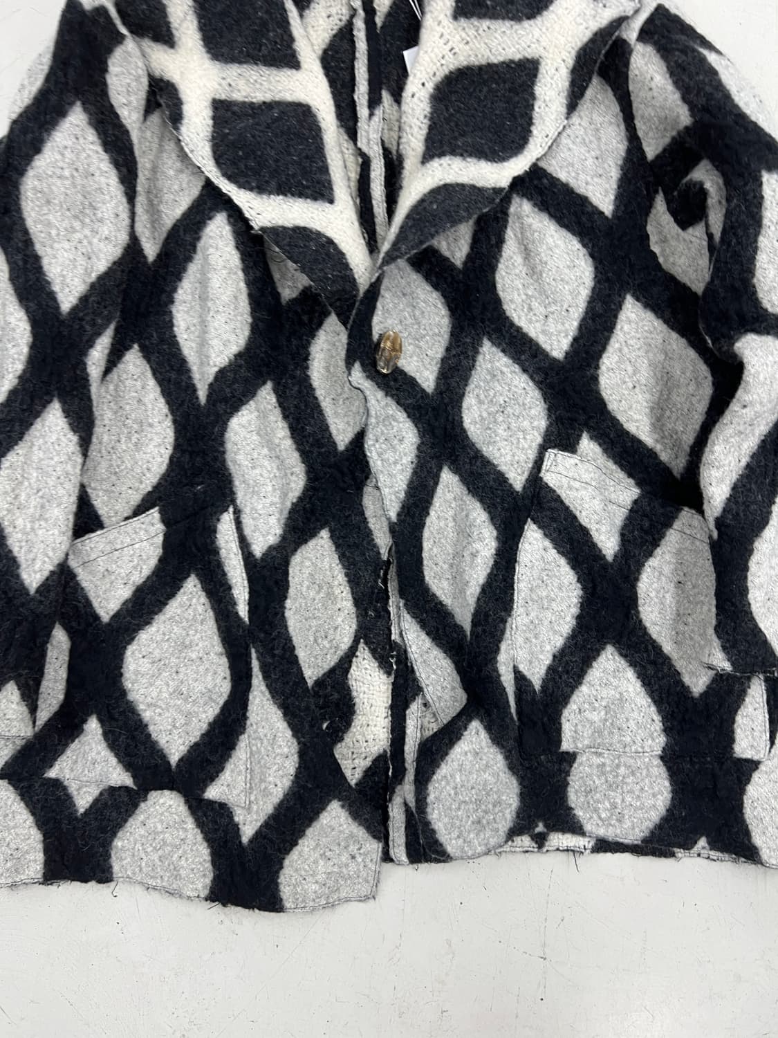 빈티지 패턴 코트  상품이미지4