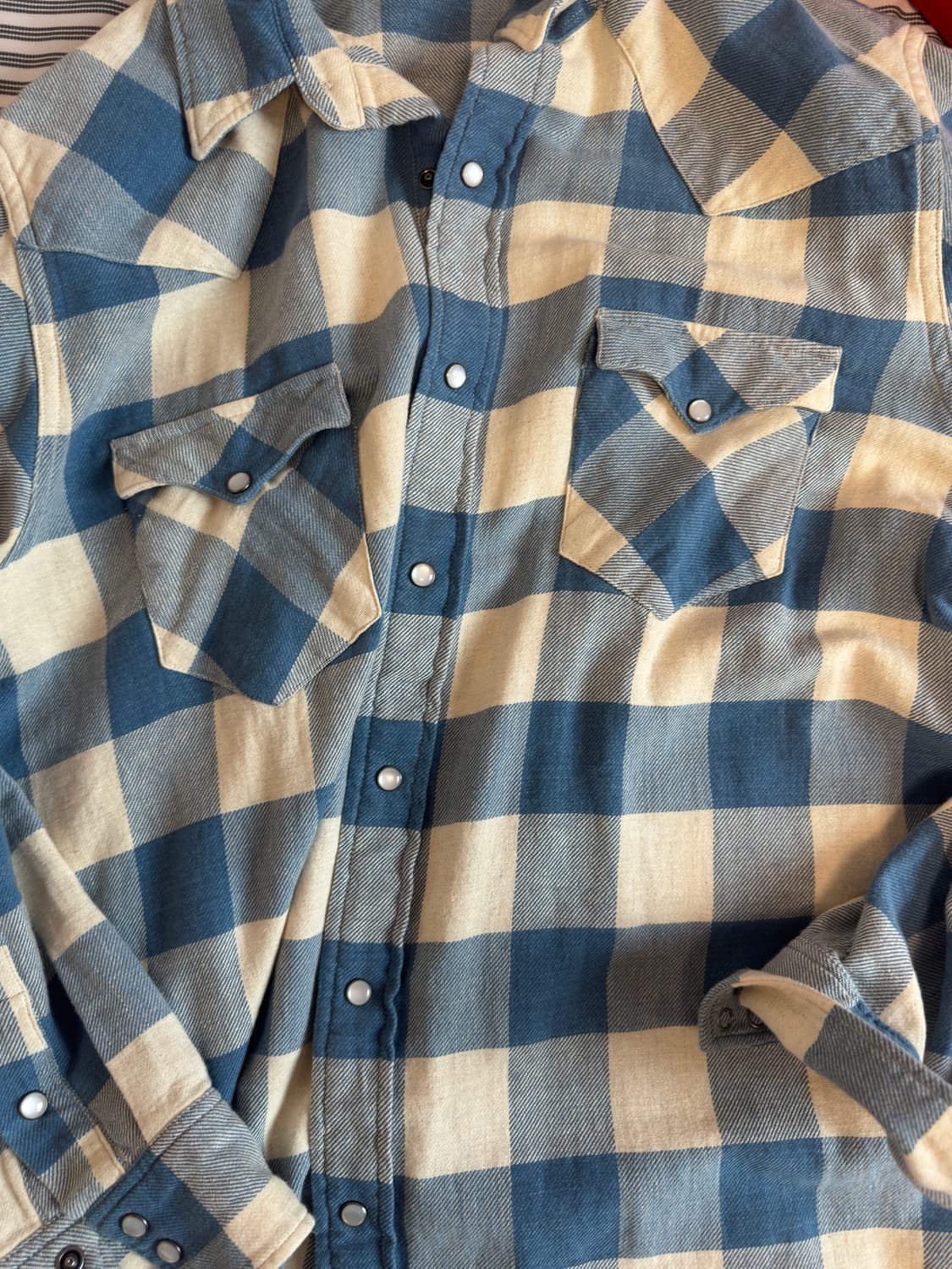 더블알엘 웨스턴 셔츠 xl 이동휘,변요한,김원중 착용 상품이미지2