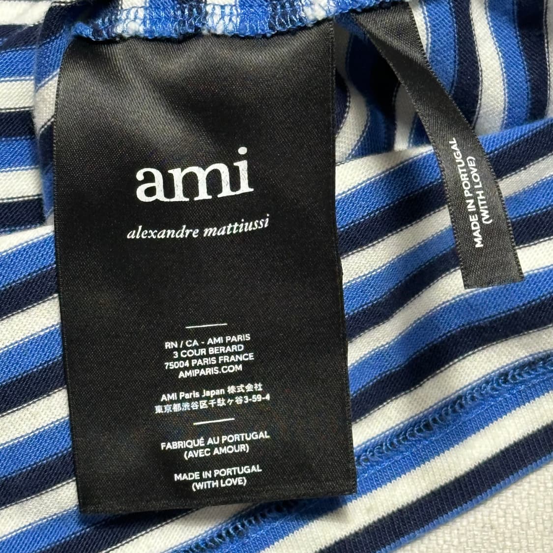 L 아미 블루 스트라이프 롱 슬리브 상품이미지5