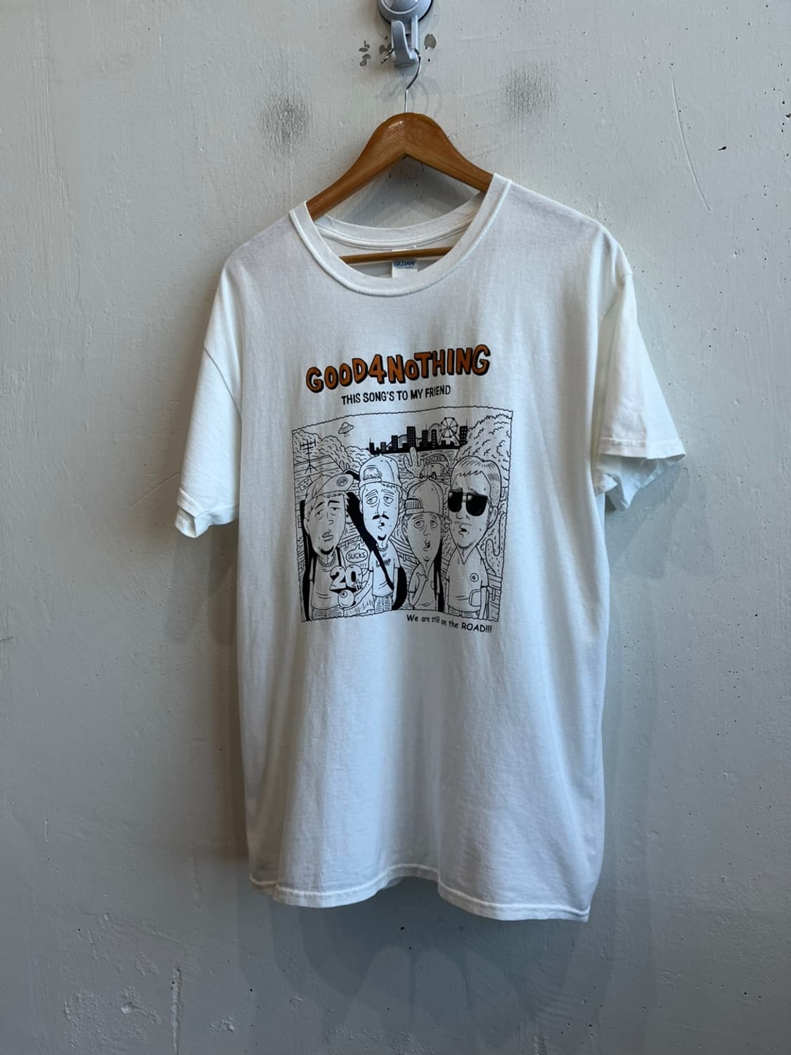 GOOD4NOTHING 밴드 티셔츠 상품이미지1