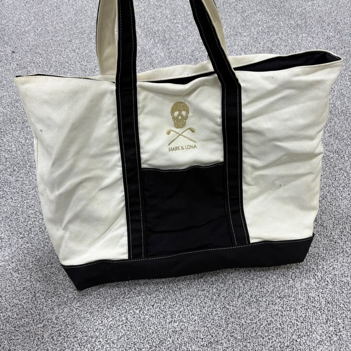 마크앤로나 골프 캔버스 토트백 0331J 상품이미지1