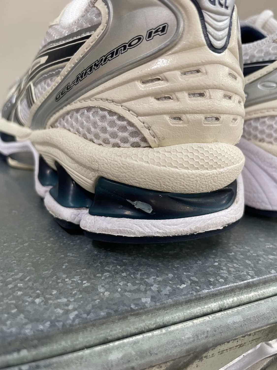 아식스 젤 카야노 14 화이트 미드나잇 235 상품이미지9