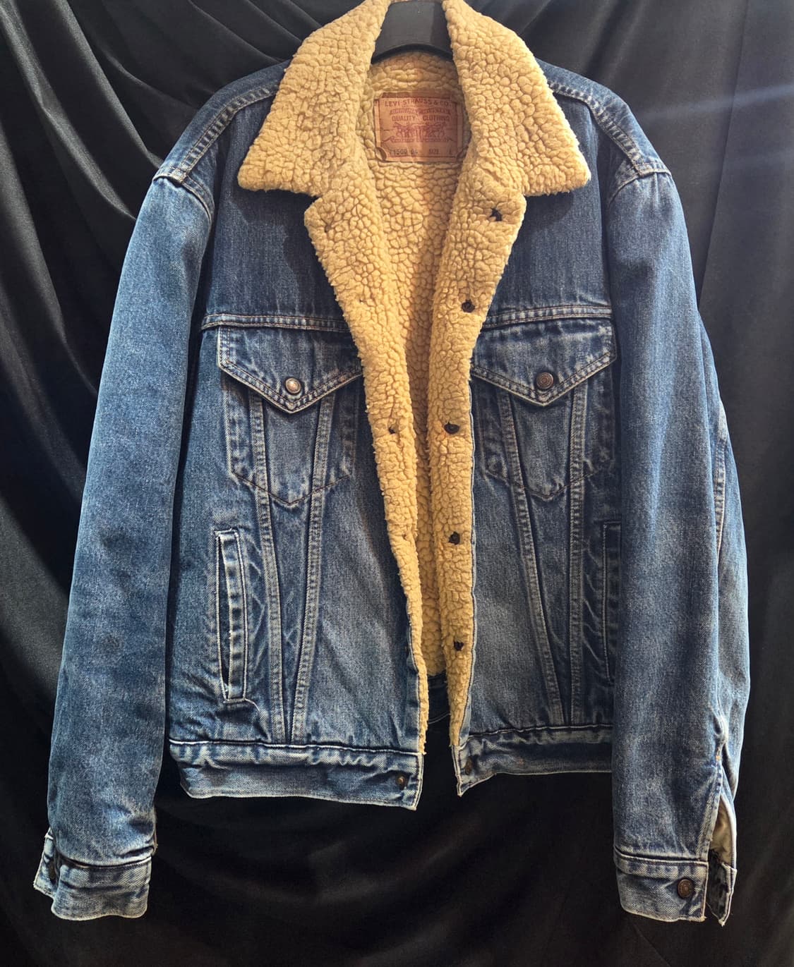 90's 리바이스 쉐르파 데님 자켓 71500 상품이미지2
