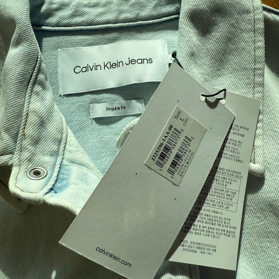 캘빈클라인 데님 자켓 상품이미지3