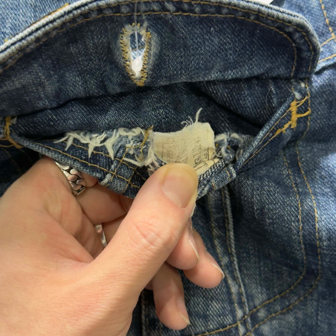 70s Lee 리 스톰라이더 데님 자켓 상품이미지8