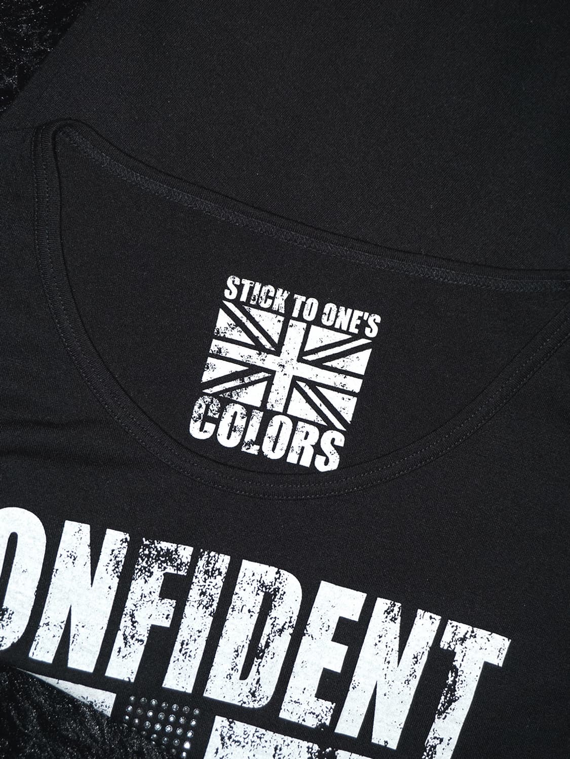 punk rhinestone flag t  상품이미지6