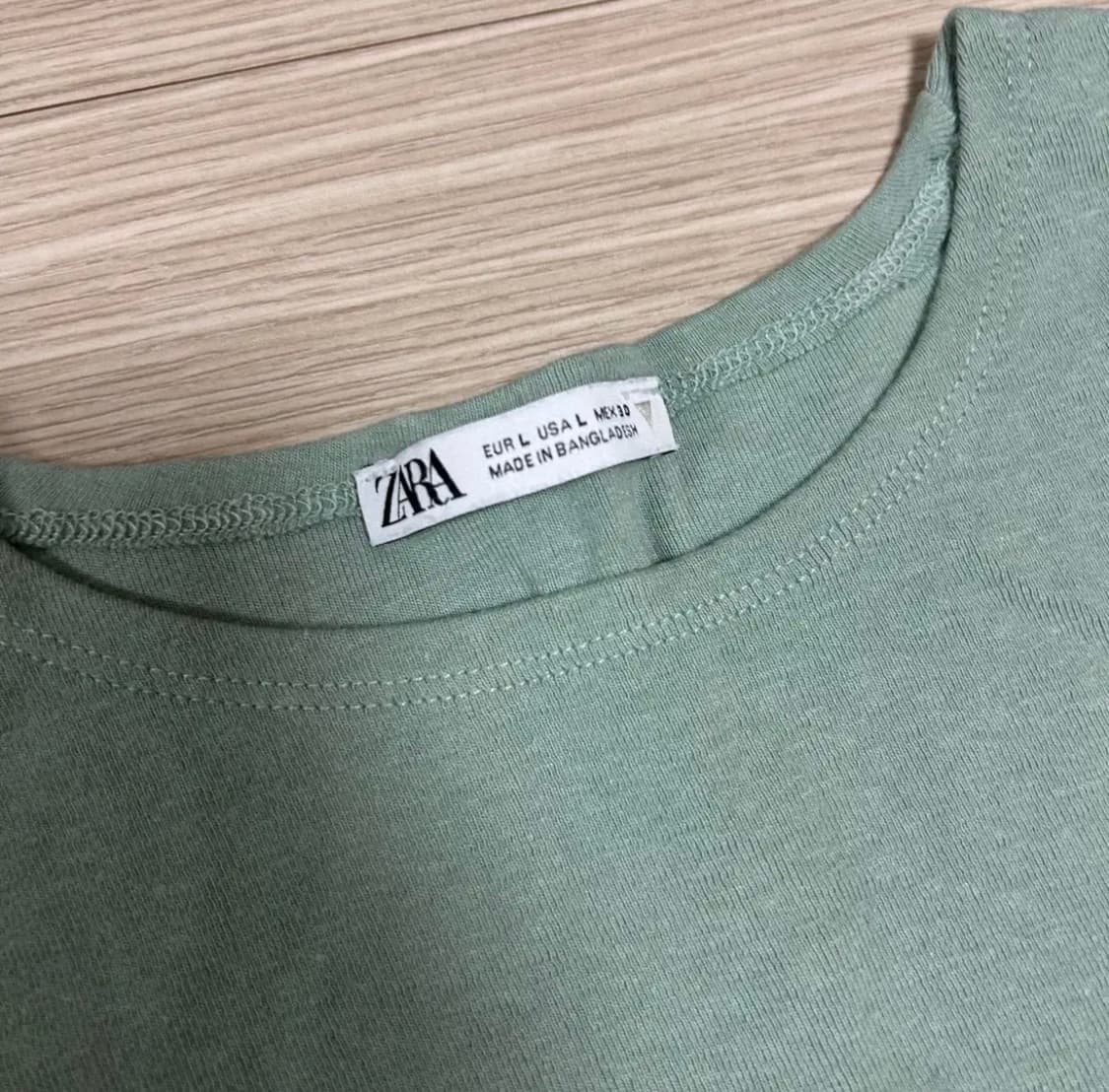 자라 zara 크롭티 상품이미지2