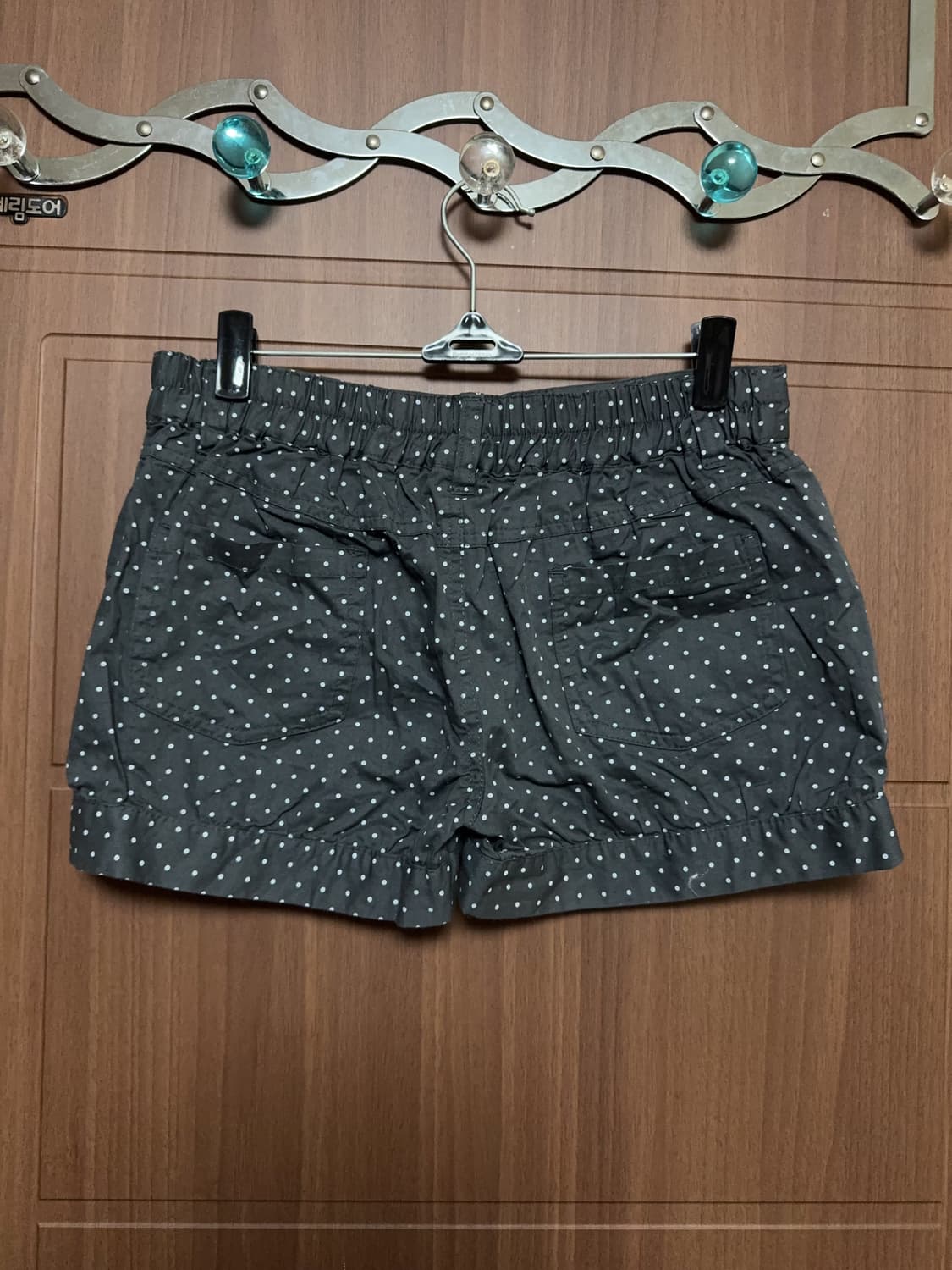 모리걸 하구미 일본 빈티지 공겜여주 헤이세이 갸루 도트 반바지 숏 팬츠 상품이미지3