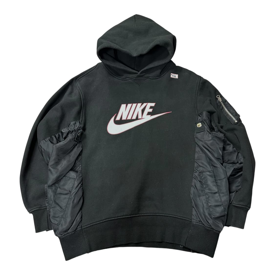✨ (바배) 나이키 x 사카이 블랙 후드티  상품이미지1