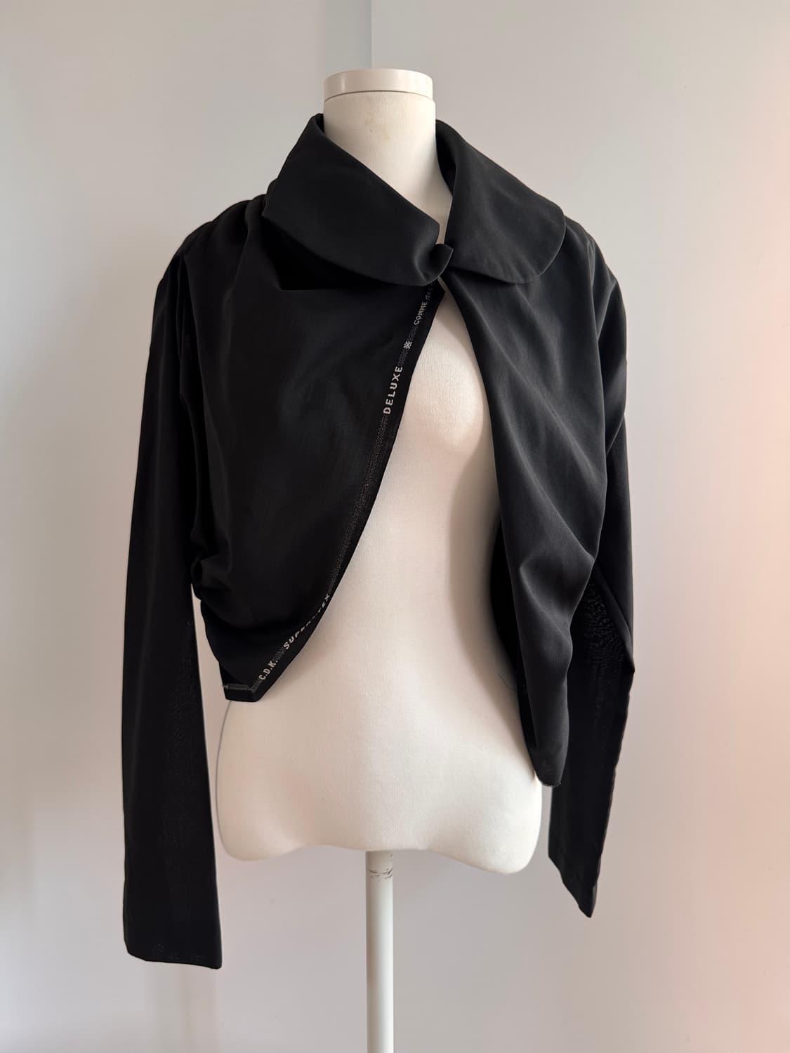 Comme des garcons 아방가르드 백셔링 블라우스 상품이미지1