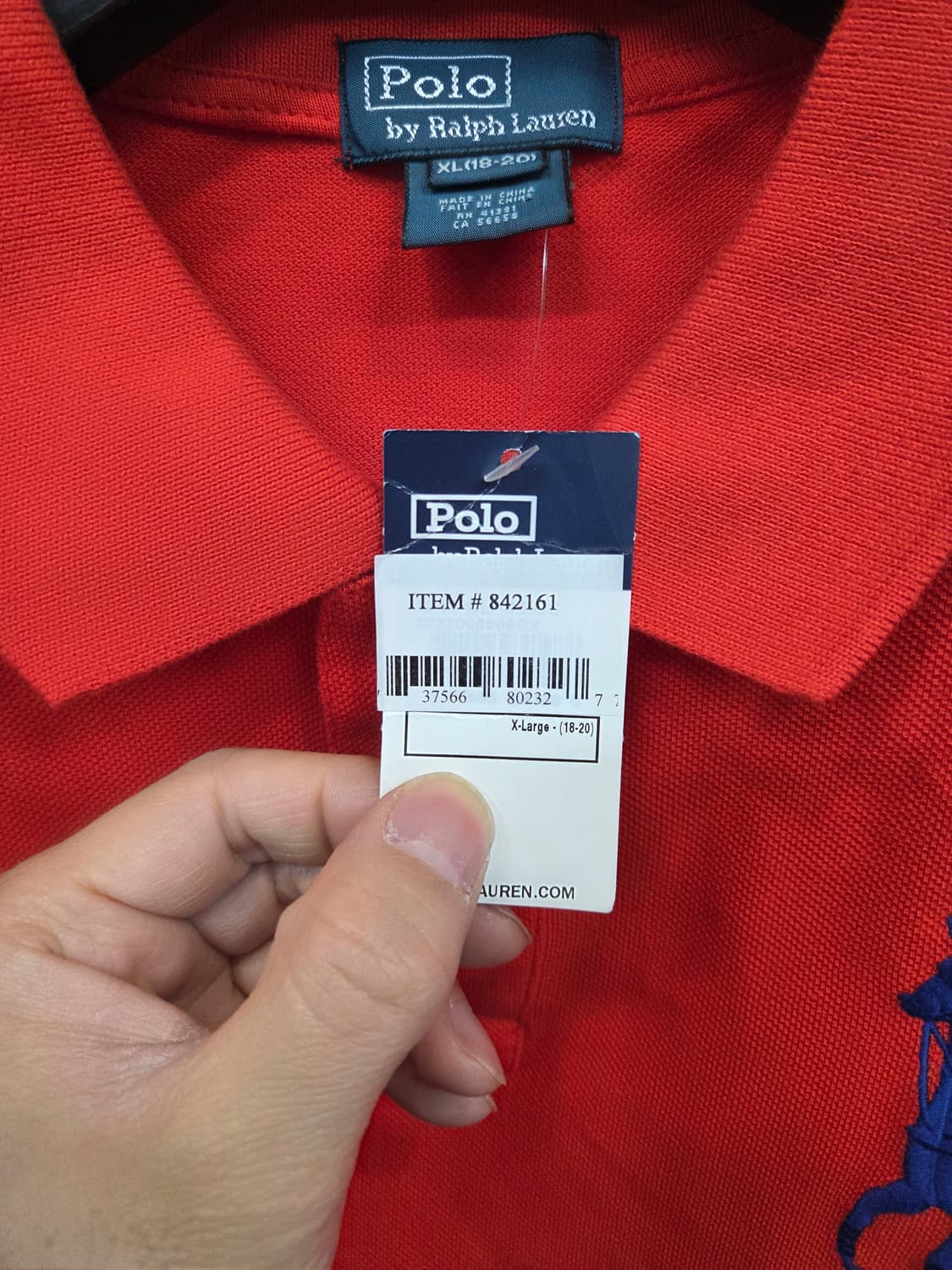 폴로랄프로렌 주니어 빅포니 카라반팔 18 20 성인 s 상품이미지7