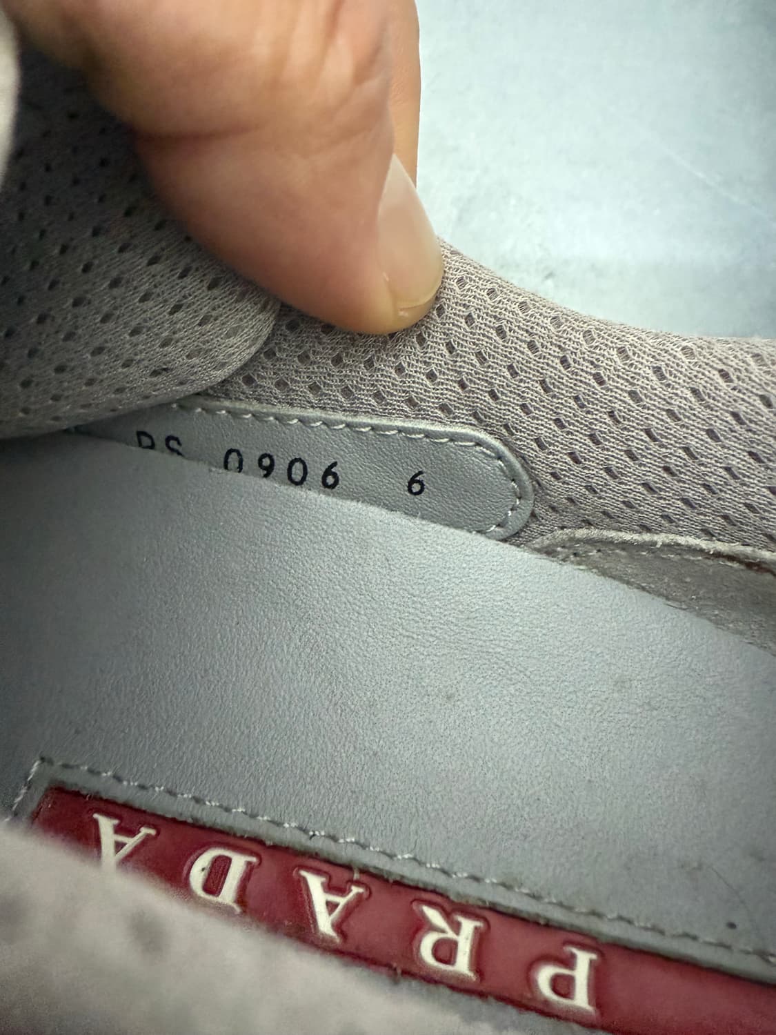 프라다 아메리카 컵 버건디 pony hair 송치 6 상품이미지5