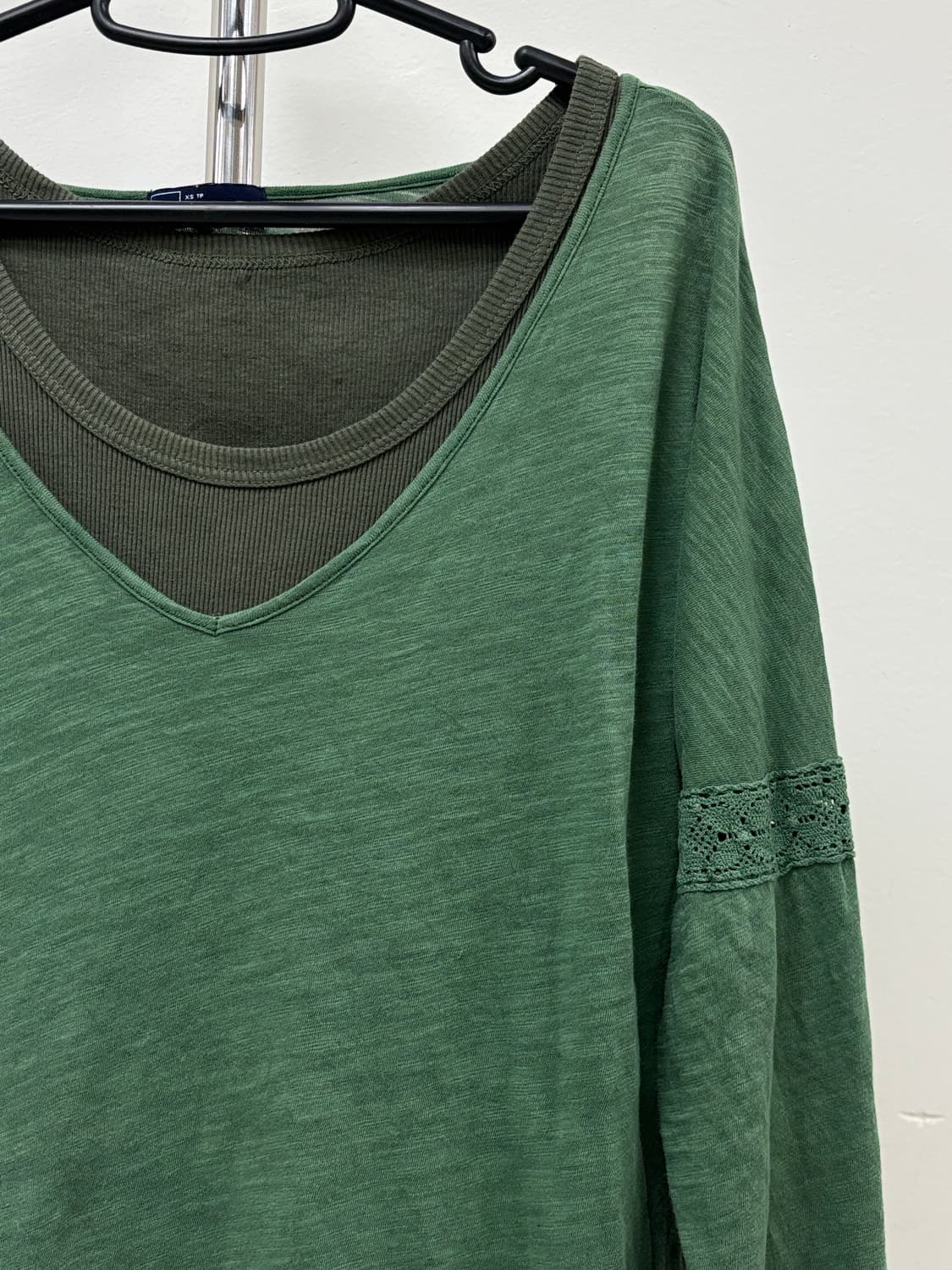 빈티지 슬리브리스 롱슬리브 레이어드 세트 상품이미지5