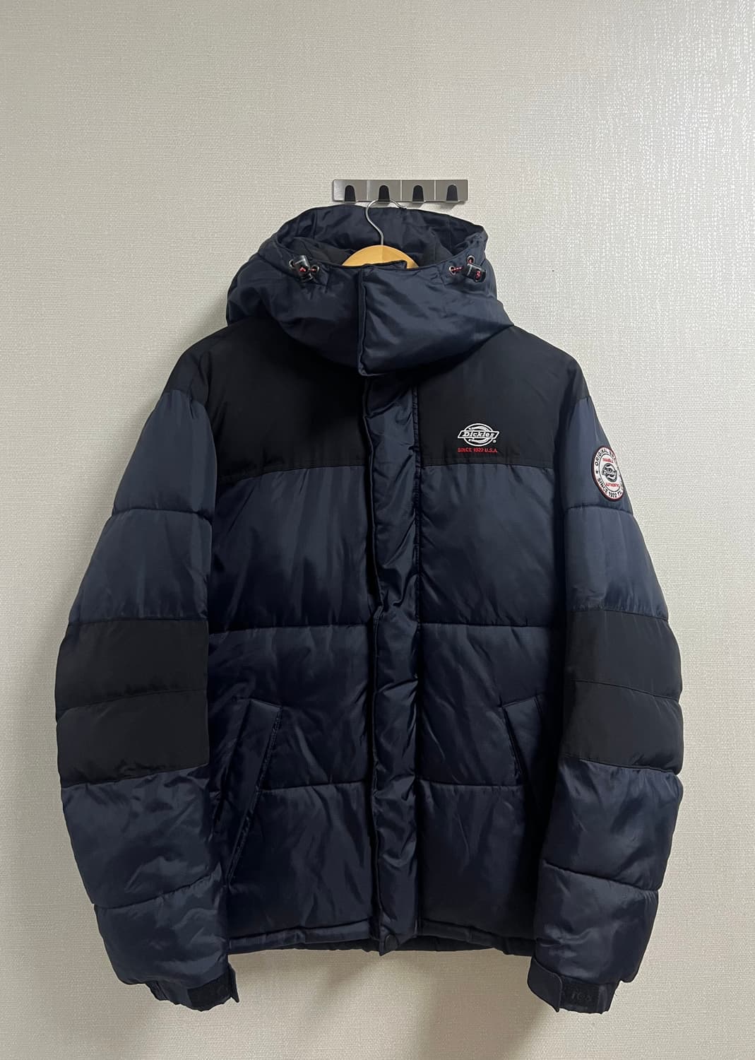 디키즈 네이비 패딩 점퍼 상품이미지1