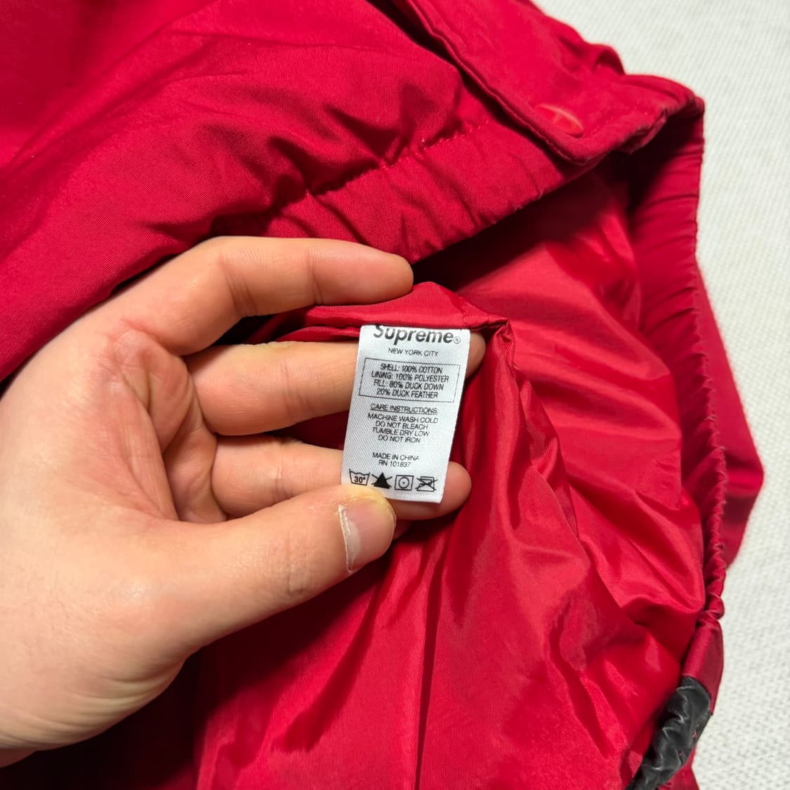 슈프림 우주인 패딩 퍼피 자켓 상품이미지5