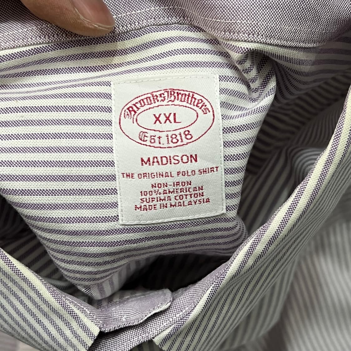  브룩스브라더스 스트라이프 셔츠 y15248 상품이미지6